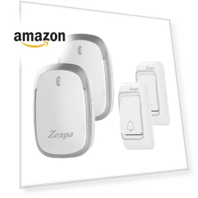 Wireless Doorbell with 2 Transmitter & 2 Receiver — Kits, Zeapa
