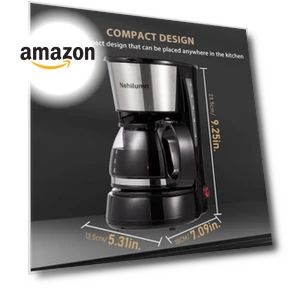 Drip Coffee Maker — Chilled Brew Essentials, Nehilumn