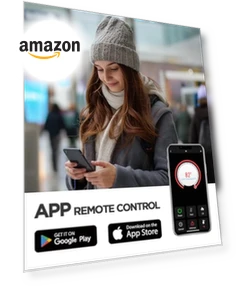 Electric Fireplace Heater — Portable Heating Solutions, Silonn