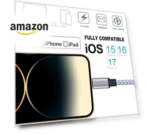MFi Certified Lightning Cable 3pack — Lightning, DAZHWA