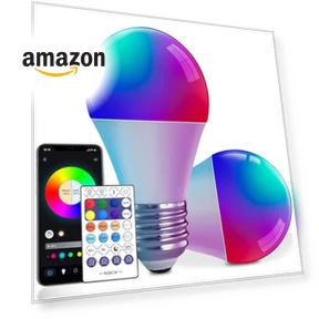 Smart Light Bulbs with Remote — LED, VvLons