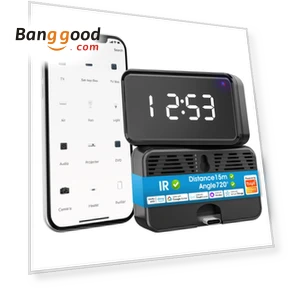 Smart WiFi IR Remote Controller with Time Display — Remote Controls, SMATRUL