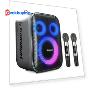 Karaoke Party Speaker with Wireless Microphones — Portable Audio, Tronsmart
