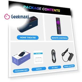 Media Player Speaker — Ultra HD Media Players, H96 Max