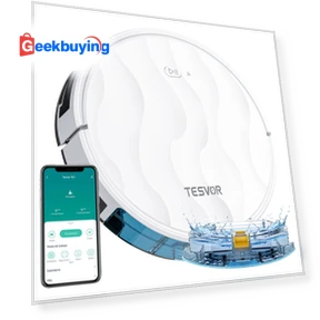 Robot Vacuum Cleaner with Mop Function — Smart Cleaning Robots, Tesvor