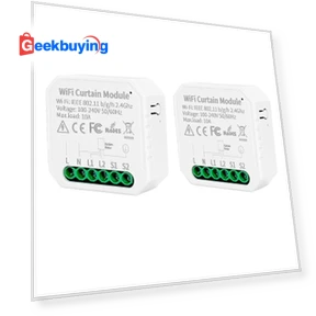 Smart Curtain Switch Controller — Smart Home Hubs & Controllers, Tuya