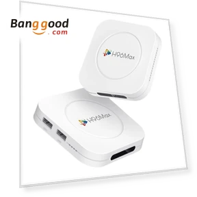 TV Box Android 14 Quad-core 3D 8K Ultra HD Smart Streaming Media Player — Проигрыватели HD DVD, H96Max