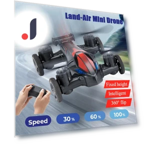Радиоуправляемый дрон 2в1 Land-Air — Вертолеты, JJRC