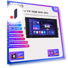 Автомобильная магнитола 9 дюймов 2 Din — Автомагнитолы, Hizpo