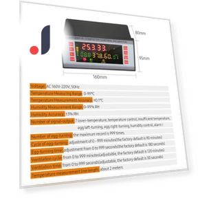 Автоматический контроллер инкубатора — Лотки для яиц, Zeblaze