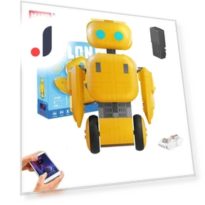 Креативные игрушки Техническое приложение RC Интеллектуальный робот Строительный блок Развивающие игрушки для детей — Конструкторы, MOULD KING