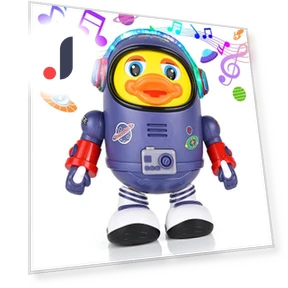 Музыкальная интерактивная игрушка-уточка — Игрушки для малышей, Bai Fen Bai Toys