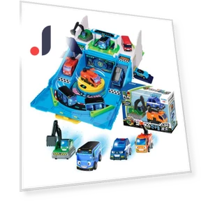 Умная зарядная станция + 3 типа умных мини-машинок — Ролевые игры, Board M Factory