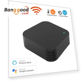 Smart IR Remote Control with Temperature and Humidity Sensor — Remote Controls, Tuya