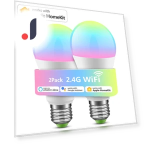 Умная лампочка Wi-Fi E27 RGB — Светодиодные, MALITAI