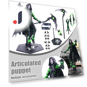 3D Printed Mobile Titan Robot Doll Set — Collectible Statues, Salted Chicken