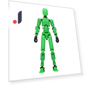 3D Printed Titan Robot Mobile Doll Set — Collectible Statues, lucky66