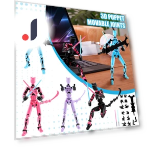 3D Printed Titan Robot Mobile Doll Set — Collectible Statues, lucky66