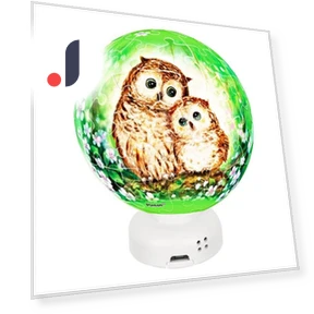 Пазл Love Flower Forest Owl Baller Enjoy + светодиодная сенсорная подставка — Головоломки, Board M Factory