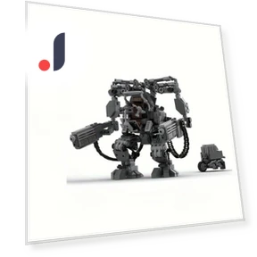 Classic Film Construction Blocks Robot — Construction Kits, JEWELRY-WW