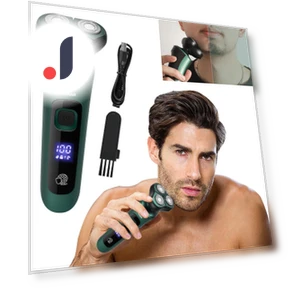 Electric Travel Shaver — Grooming Essentials, GYROBALL
