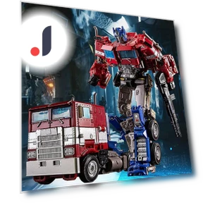 Детский робот-трансформер, автомобиль Optimus Primes KO — Коллекционные модели, Living Mall