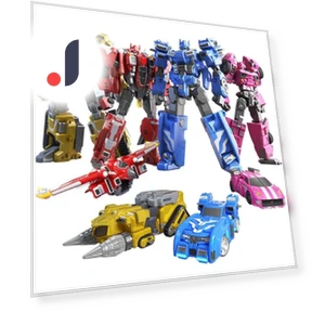 Mini Force Transformation Robot to Car Toys — Miniature Vehicles, Tamsin