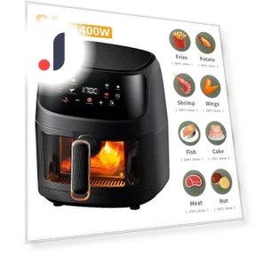 Воздушная фритюрница без масла — Фритюрницы с горячим воздухом, Factory Discount Outlet