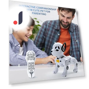 Radio-controlled robot dog — Interactive Animal Companions, Play with You