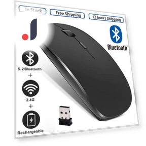 Беспроводная Bluetooth мышь — Коврики для мыши