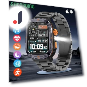 Smart Watch with Large Screen and Music Playback — Wearable Accessories, SACOSDING