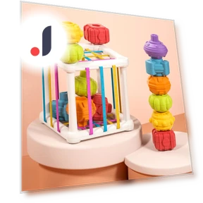 Детский сенсорный сортировщик форм — Игрушки для малышей, Happy Time For kids