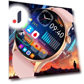 Женские умные часы с AMOLED экраном — Умные часы, Zodvboz