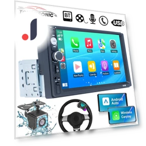 7-inch Touchscreen Car Stereo — Stereo Receivers, ToyousoniC