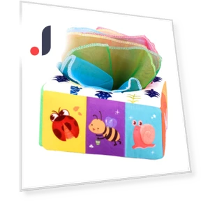 Игрушка Baby Tissue Box — Игрушки для малышей, Topmartbuy