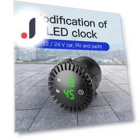 Car Electronic Clock Panel — , Auto Launcher
