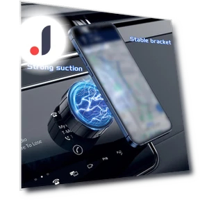 Intelligent Car Phone Holder — Dashboard Installation Kits, A Surname Home