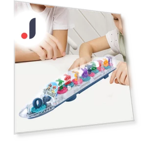 Interactive Electric Train Toy — Interactive Learning Devices, Topmartbuy