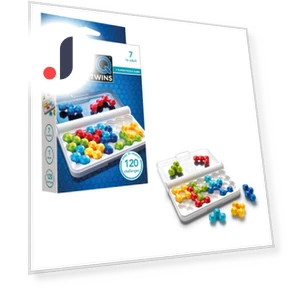 IQ Twins — дорожная игра со 120 заданиями — , SmartGames