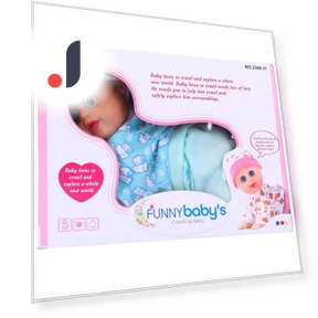 Realistic cute baby doll — Travel Toys for Kids, Automobile and motorcycle supplies