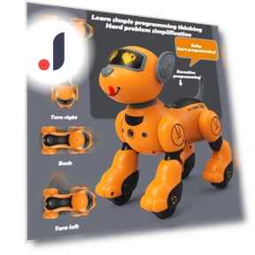 Remote Control Robot Dog Toy — Interactive Figures & Robots, Hello Garden