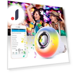 RGB Bluetooth Music Lamp — Desk & Table Lighting, Lntelligent Living Hall