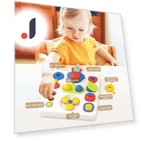 Sensory Board for Toddlers — Infant & Early Childhood Playthings, Binchi Fitness