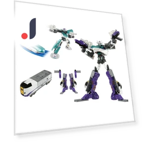 Shinkansen Transformation Robot Set — Toy Vehicles, Hidden Nest