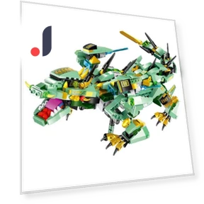 Техника Smart Kang Dragon Green Block RC — Вездеходы, Board M Factory