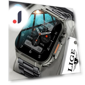 Smart Watch with SIRI Dial — Smartwatches, LIGE