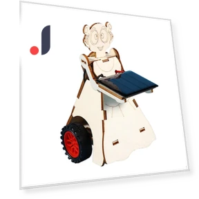 Игрушечный робот-доставщик еды — Солнечные энергосистемы, Handy Hobbies