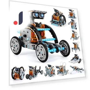 Комплект STEM Solar Robot 12-в-1 — Солнечные энергосистемы, World Auto Parts