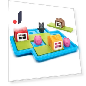 Головоломка Три поросенка — Головоломки, SmartGames