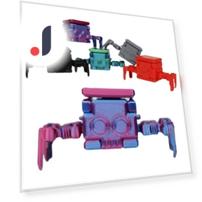 Transformable Spider Robot Cube Figure — Dolls & Figures, Lnatis